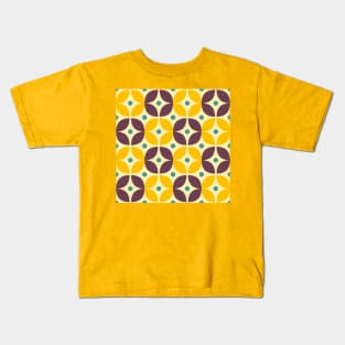 Geometric Pattern: Stylised Flower: Veronica Kids T-Shirt